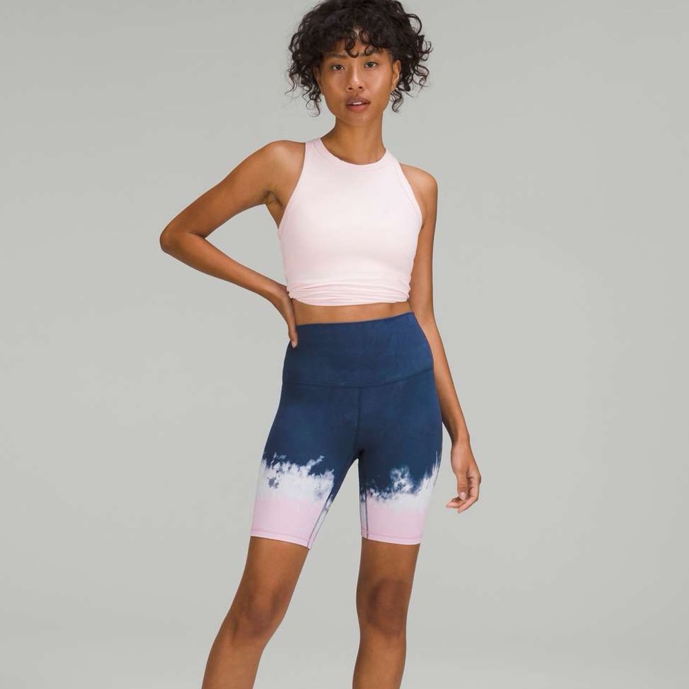 Lululemon Align High Rise Short 8” in Circulate Tie Dye